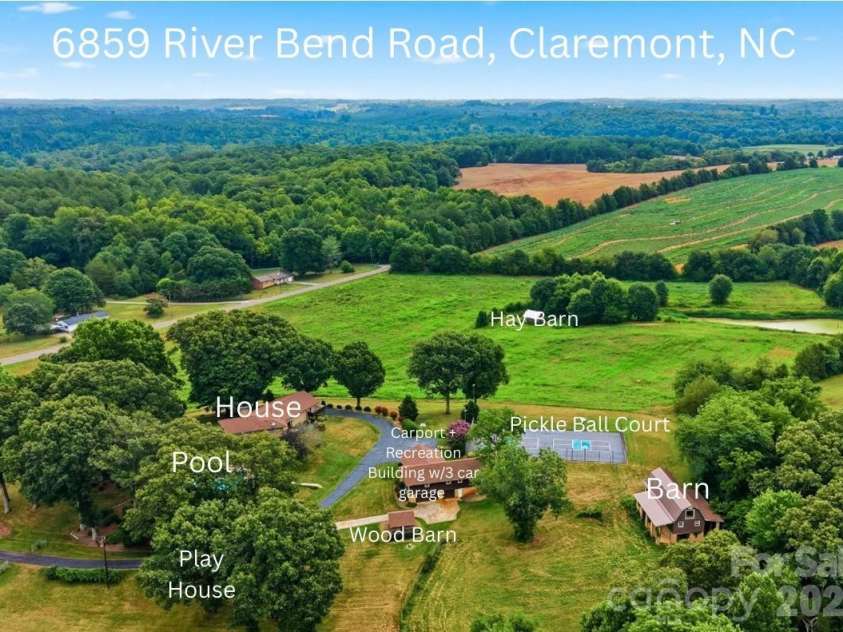 6859 River Bend Road, Claremont, NC 28610.  MLS# CAR4403349, YatesRealty ID 43391. 