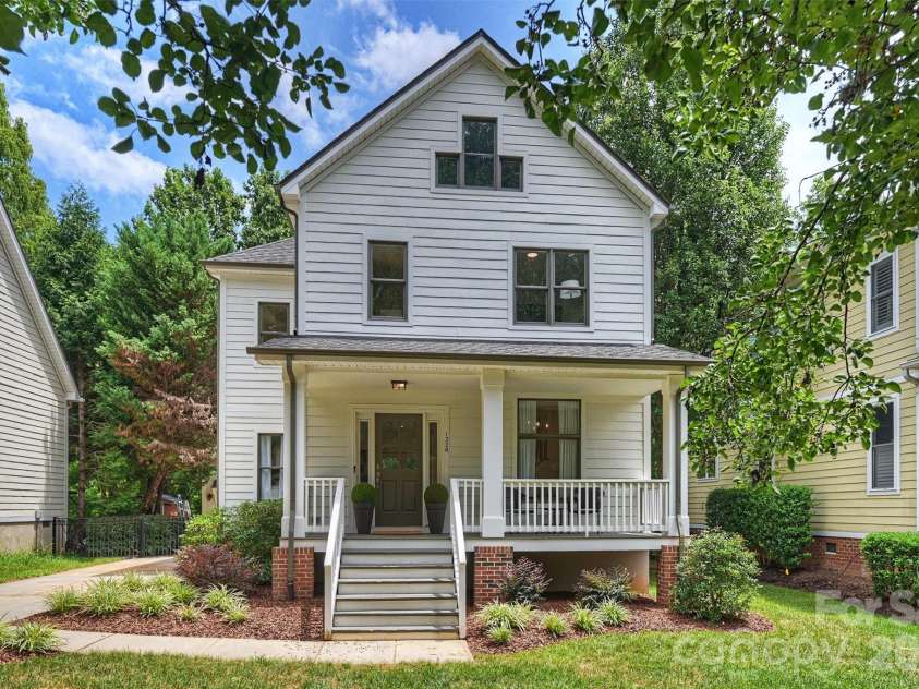 1328 Ivey Drive, Charlotte, NC 28205.  MLS# CAR4411128, YatesRealty ID 43393. 