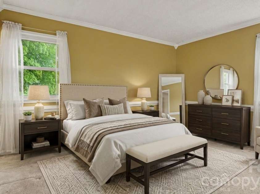 3766 Danube Drive, Winston Salem, NC 27105.  MLS# CAR4411084, YatesRealty ID 43397. Virtually staged
