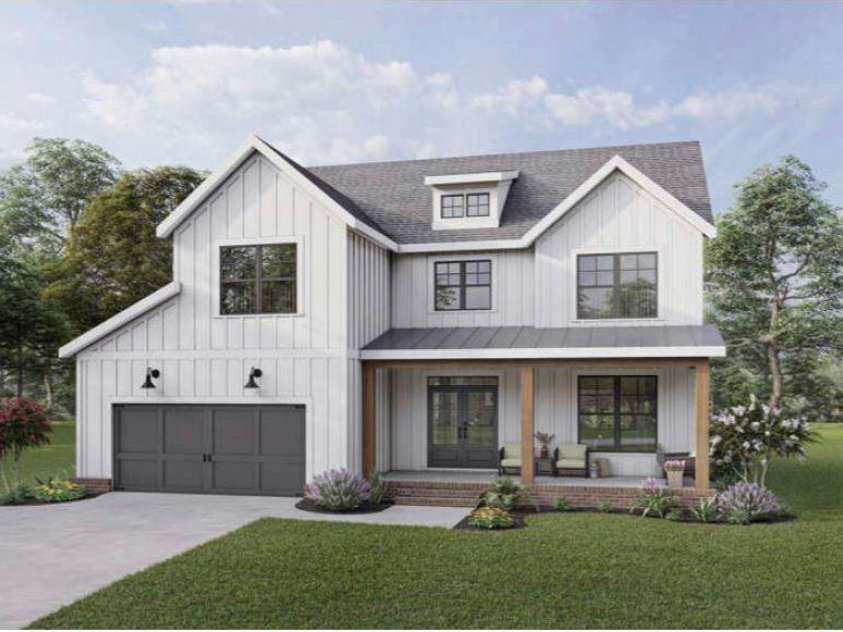 42 Stone Crest Mountain Drive, Black Mountain, NC 28711.  MLS# CAR3937373, YatesRealty ID 434. Render of proposed construction. Beautiful home.