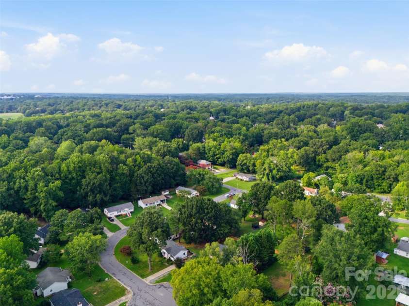 165 Obrien Place, Concord, NC 28025.  MLS# CAR4411507, YatesRealty ID 43408. Aerial View
