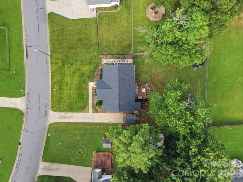 165 Obrien Place, Concord, NC 28025.  MLS# CAR4411507, YatesRealty ID 43408. Aerial View