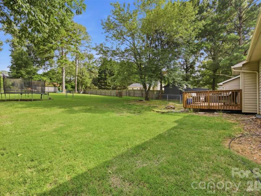 165 Obrien Place, Concord, NC 28025.  MLS# CAR4411507, YatesRealty ID 43408. Back Yard