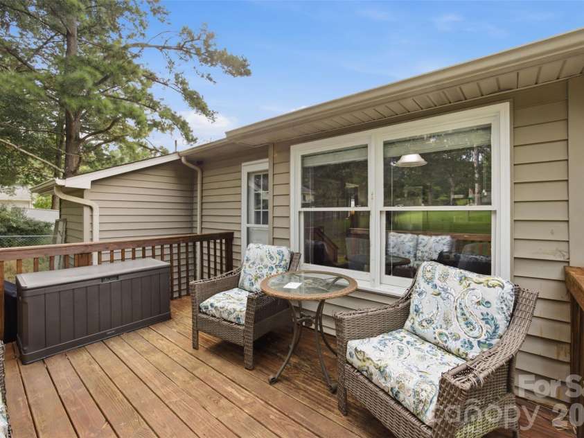 165 Obrien Place, Concord, NC 28025.  MLS# CAR4411507, YatesRealty ID 43408. Exterior Back Deck