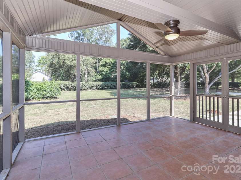 1051 Michael Avenue, Concord, NC 28025.  MLS# CAR4304116, YatesRealty ID 4341. Screen porch