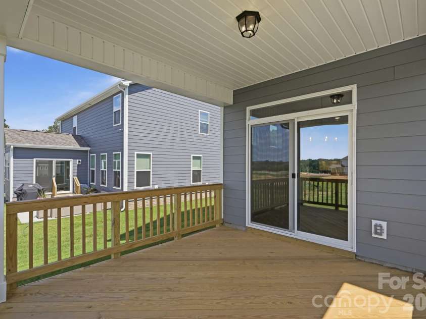 1433 Crooked Stick Drive, Rock Hill, SC 29730.  MLS# CAR4360974, YatesRealty ID 43418. Covered Deck
