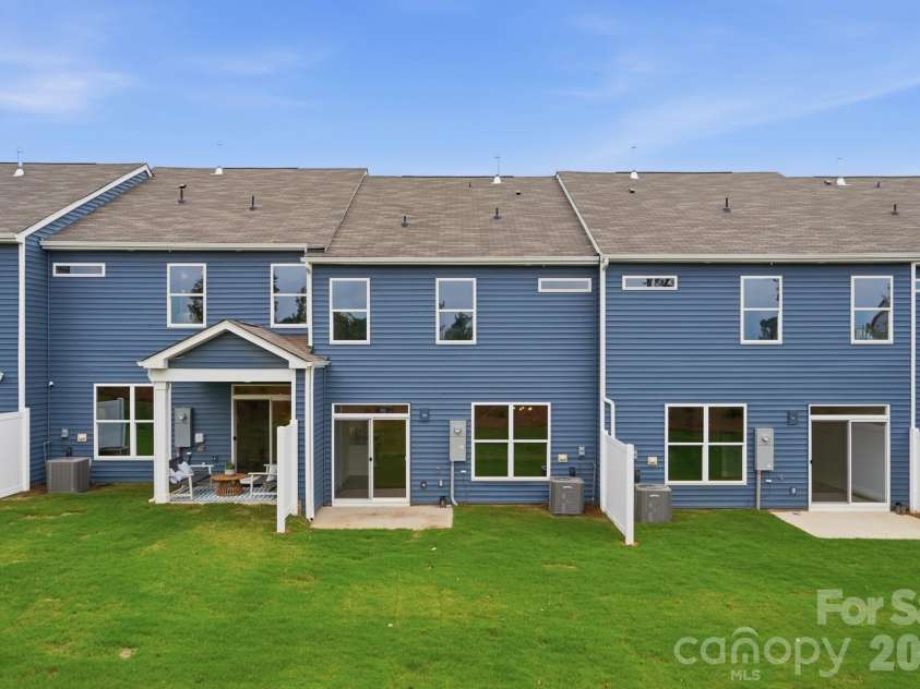 108 Pointer Trail, Troutman, NC 28166.  MLS# CAR4407688, YatesRealty ID 43423. Rear of home