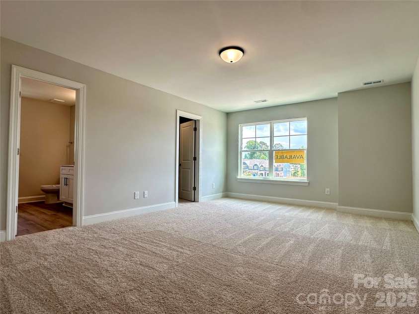 116 Pointer Trail, Troutman, NC 28166.  MLS# CAR4361184, YatesRealty ID 43424. Primary Bedroom