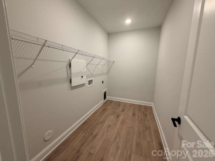 126 Swing Way, Troutman, NC 28166.  MLS# CAR4361197, YatesRealty ID 43426. Walk in closet