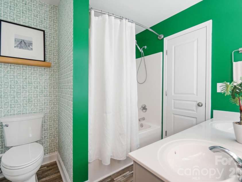 4012 Magna Lane, Indian Trail, NC 28079.  MLS# CAR4406067, YatesRealty ID 43428. Full Bath #2 with hall access and bedroom #3 access.