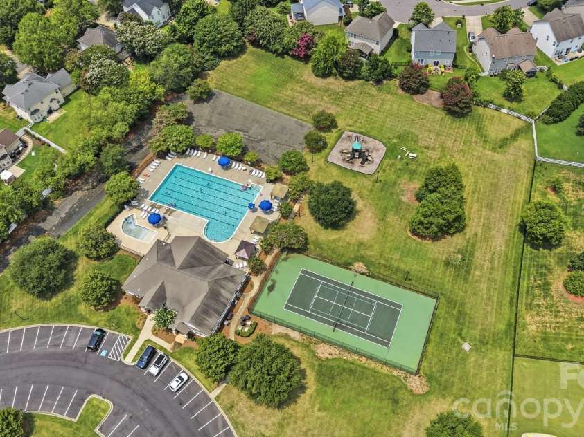 4012 Magna Lane, Indian Trail, NC 28079.  MLS# CAR4406067, YatesRealty ID 43428. Pool and tennis!