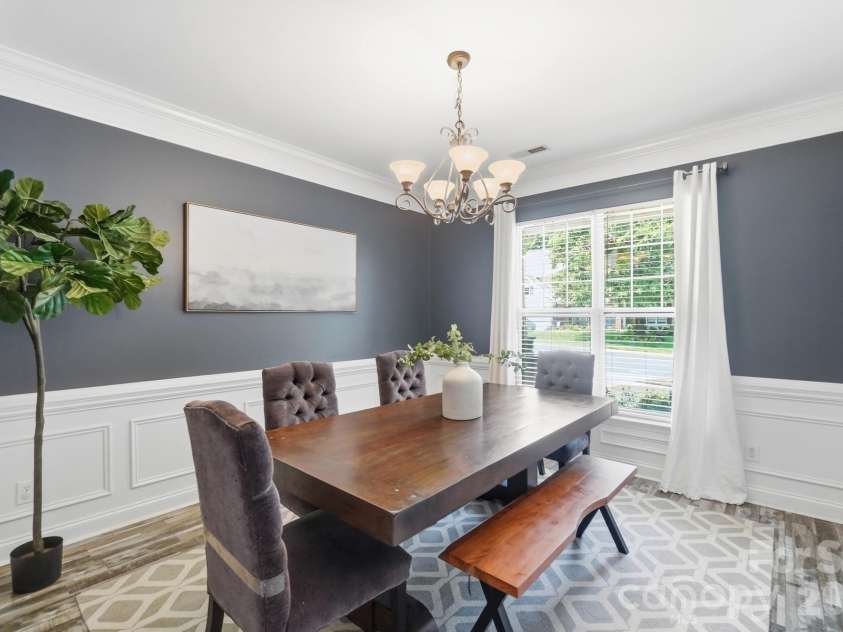 4012 Magna Lane, Indian Trail, NC 28079.  MLS# CAR4406067, YatesRealty ID 43428. Separate Dining Room