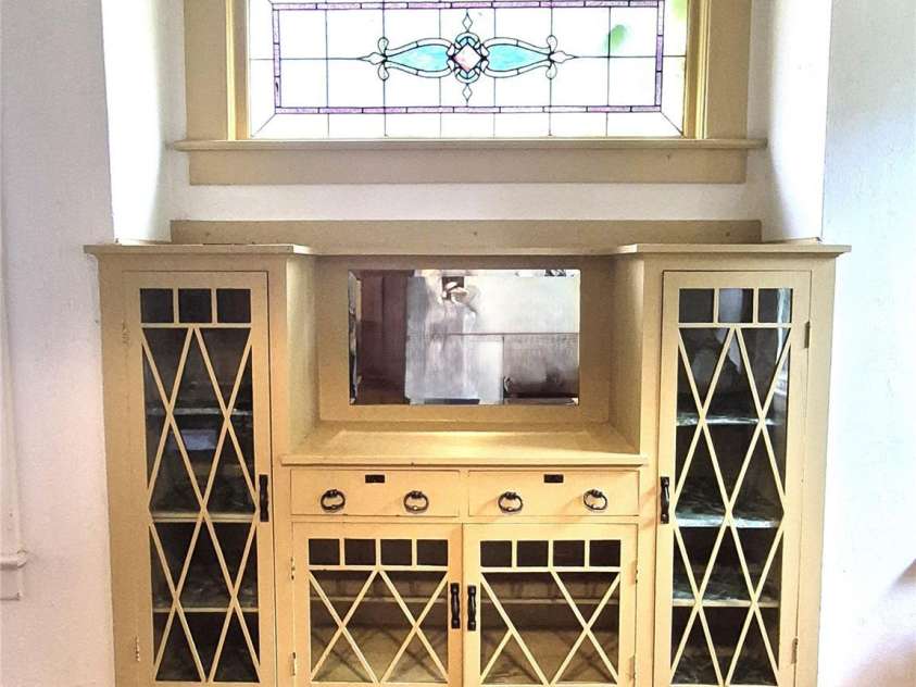 57 Beverly Road, Asheville, NC 28806.  MLS# CAR4408298, YatesRealty ID 43431. Dining room armoire