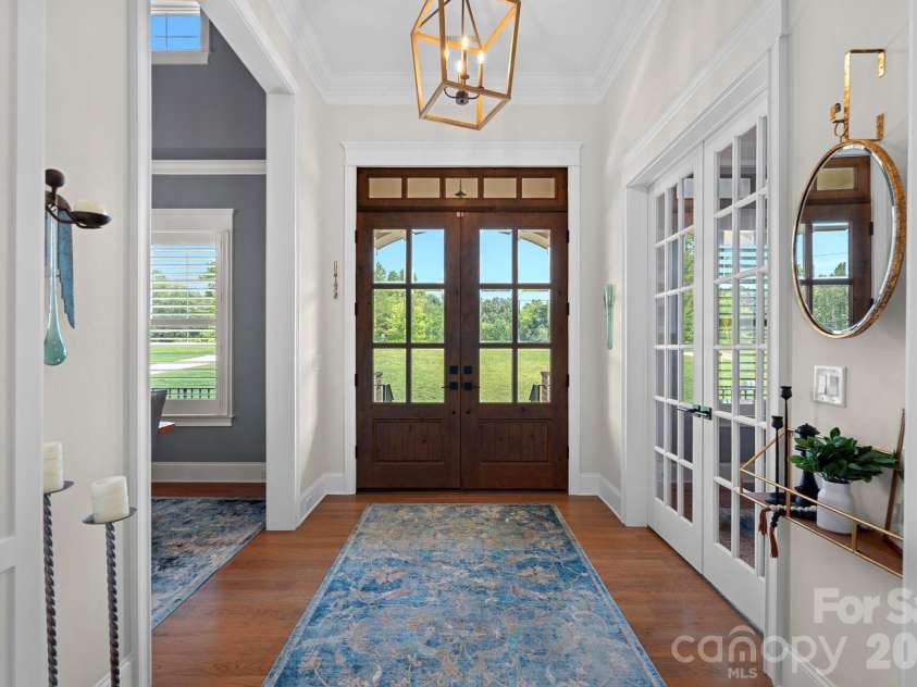 2889 mount Pleasant Road, Sherrills Ford, NC 28673.  MLS# CAR4407318, YatesRealty ID 43440. Foyer with beautiful front double doors
