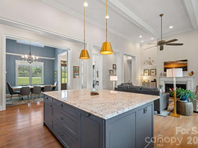 2889 mount Pleasant Road, Sherrills Ford, NC 28673.  MLS# CAR4407318, YatesRealty ID 43440. View of open floor plan from the kitchen