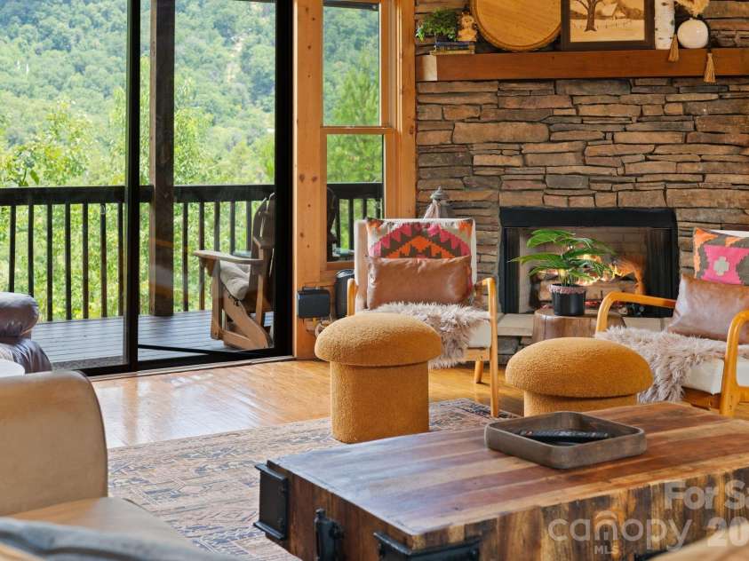 417 Garden Lane, Lake Lure, NC 28746.  MLS# CAR4411192, YatesRealty ID 43446. 