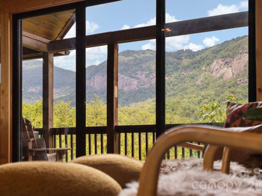 417 Garden Lane, Lake Lure, NC 28746.  MLS# CAR4411192, YatesRealty ID 43446. 