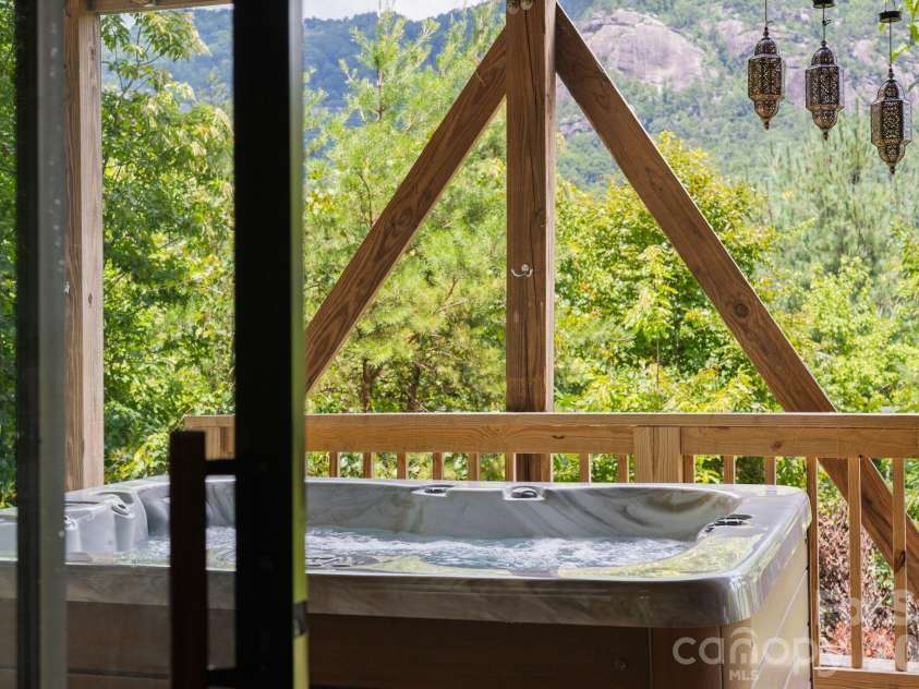 417 Garden Lane, Lake Lure, NC 28746.  MLS# CAR4411192, YatesRealty ID 43446. 