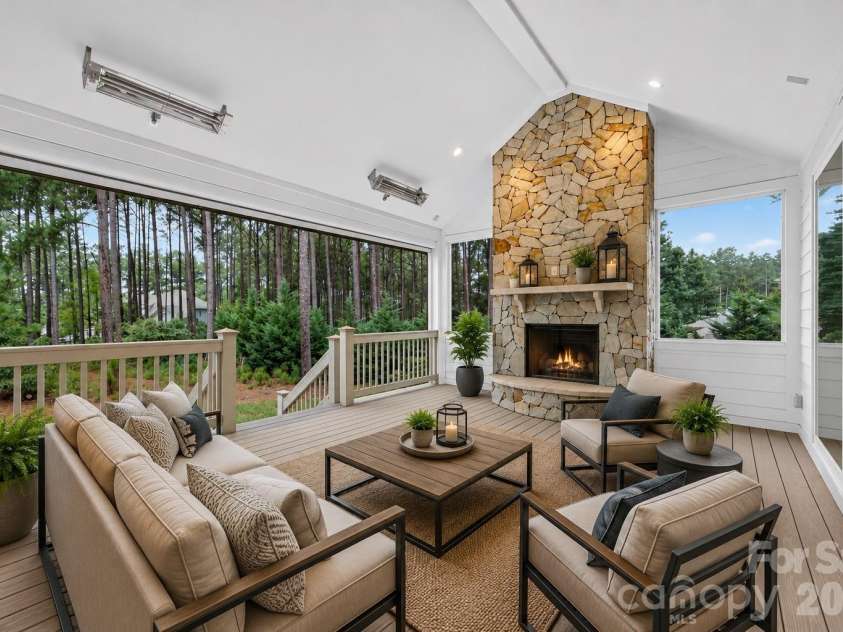 4008 Persimmon Road, Lancaster, SC 29720.  MLS# CAR4408518, YatesRealty ID 43455. Virtually staged outdoor living