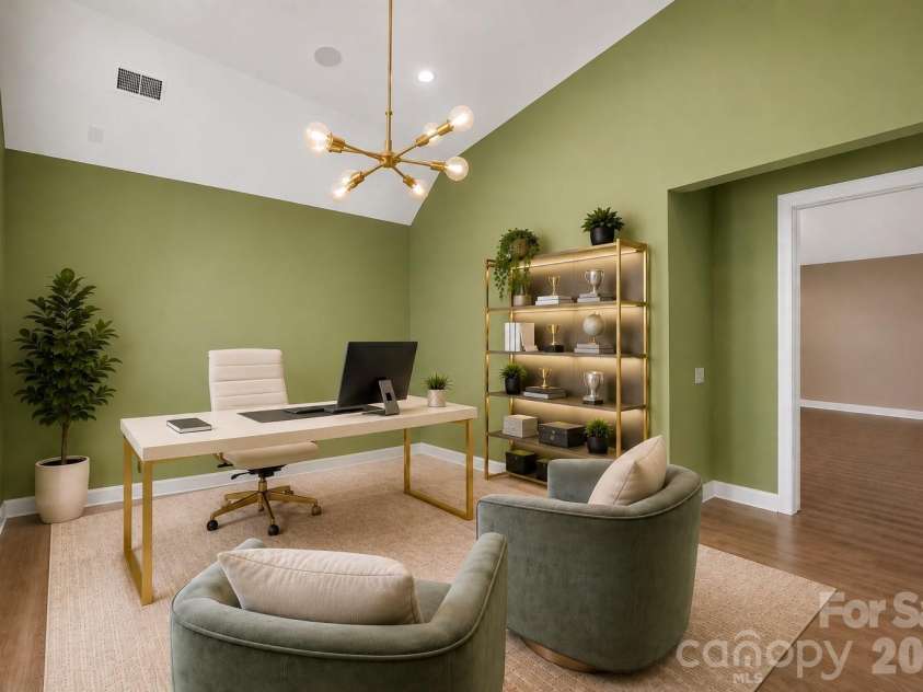 4008 Persimmon Road, Lancaster, SC 29720.  MLS# CAR4408518, YatesRealty ID 43455. Virtually staged upstairs office space