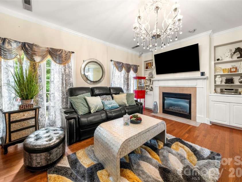 4178 Glen Eagles Lane, Concord, NC 28027.  MLS# CAR4412818, YatesRealty ID 43456. Living Room