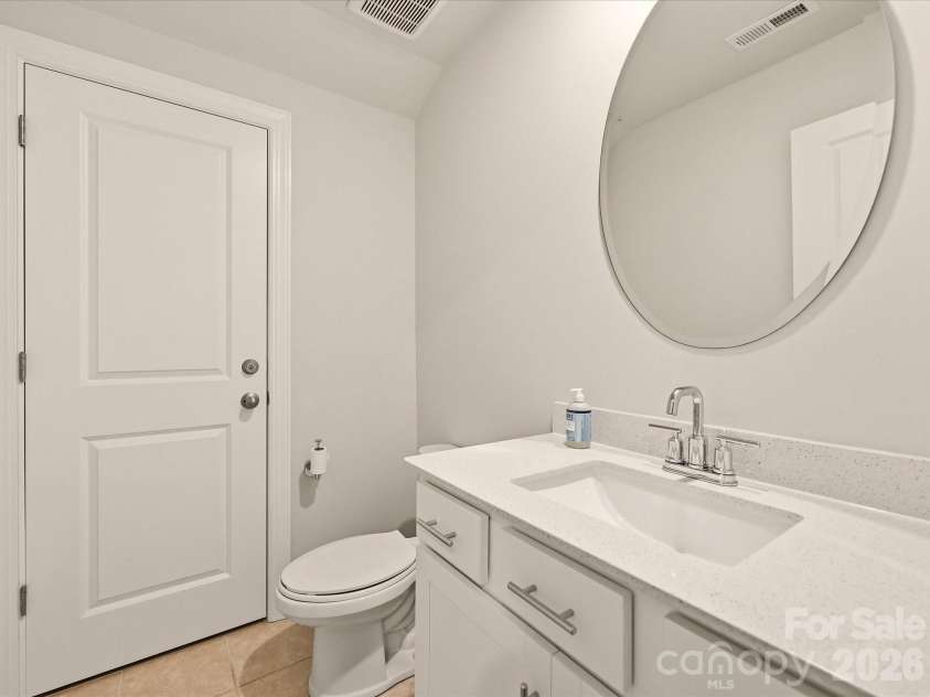 3826 Isenhour Road, Kannapolis, NC 28081.  MLS# CAR4400759, YatesRealty ID 43457. Half Bath Upstairs