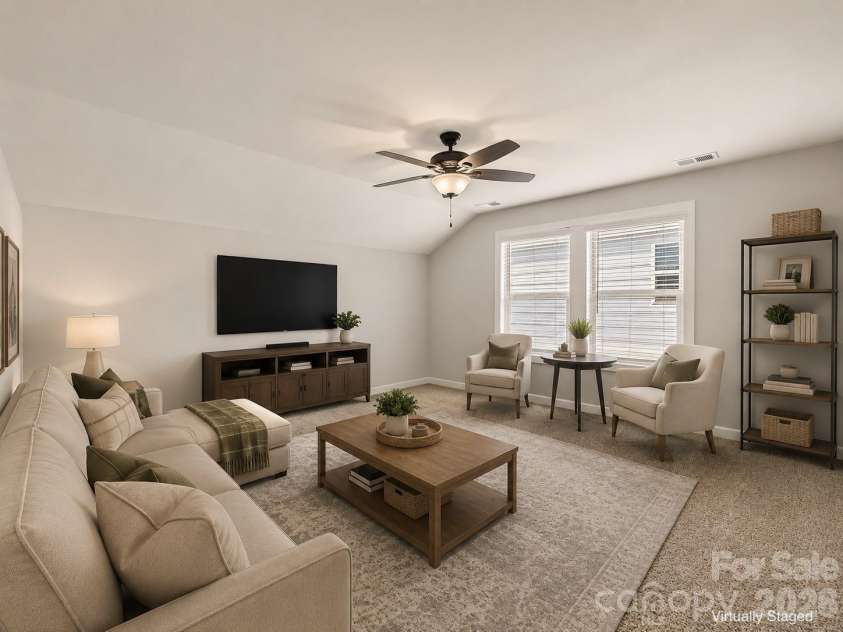 3826 Isenhour Road, Kannapolis, NC 28081.  MLS# CAR4400759, YatesRealty ID 43457. Loft virtually staged