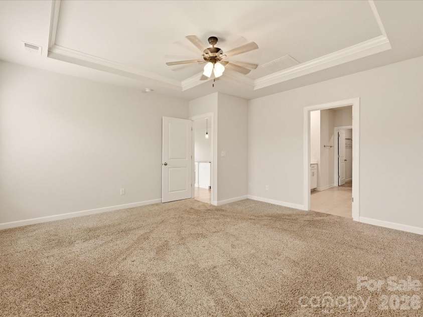 3826 Isenhour Road, Kannapolis, NC 28081.  MLS# CAR4400759, YatesRealty ID 43457. Primary Bedroom