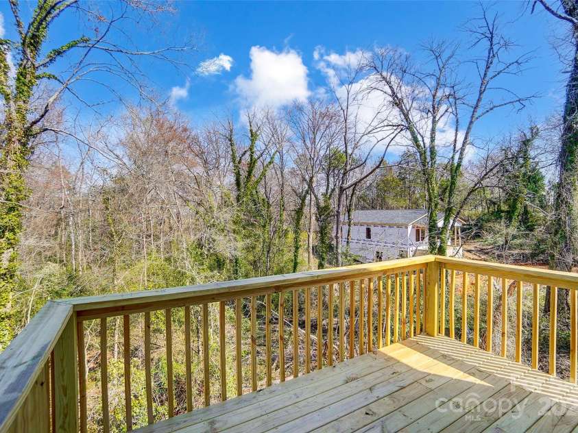 66 Reed Street, Concord, NC 28025.  MLS# CAR4228883, YatesRealty ID 4347. Back Deck overlooking private Backyard!