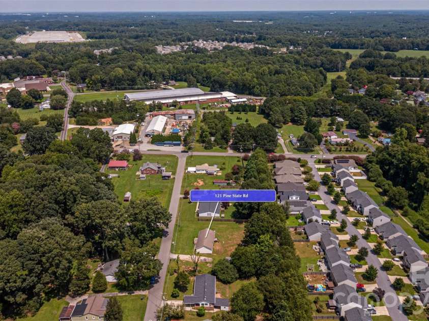 121 Pine State Road, Troutman, NC 28166.  MLS# CAR4408362, YatesRealty ID 43470. 