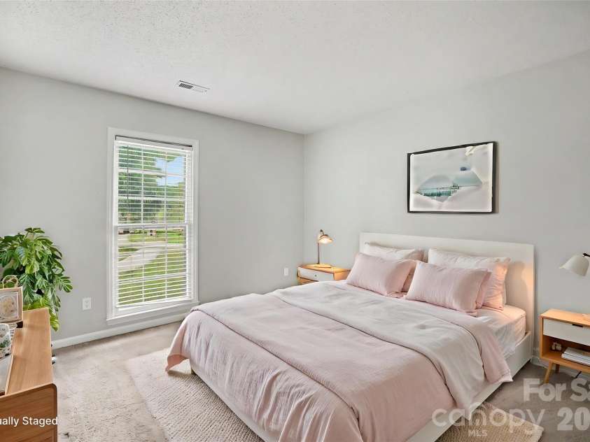 9720 Stillwater Lane, Mint Hill, NC 28227.  MLS# CAR4392489, YatesRealty ID 43501. Bedroom 3 *Virtually Staged*