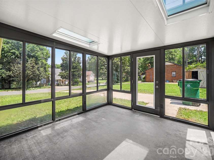 9720 Stillwater Lane, Mint Hill, NC 28227.  MLS# CAR4392489, YatesRealty ID 43501. Enclosed back patio