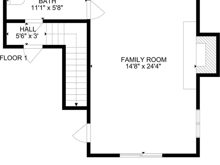 1679 Woods Mountain Trail, Cullowhee, NC 28723.  MLS# CAR4206125, YatesRealty ID 4351. Basement(excluding attached 2-car garage)