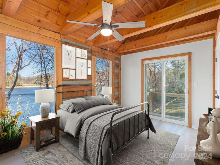 1679 Woods Mountain Trail, Cullowhee, NC 28723.  MLS# CAR4206125, YatesRealty ID 4351. BR1 virtually staged