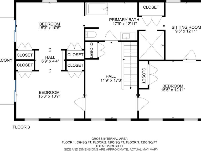 1679 Woods Mountain Trail, Cullowhee, NC 28723.  MLS# CAR4206125, YatesRealty ID 4351. Upper level