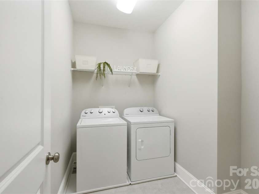 1621 Afton Way, Fort Mill, SC 29708.  MLS# CAR4406991, YatesRealty ID 43512. Laundry room upstairs