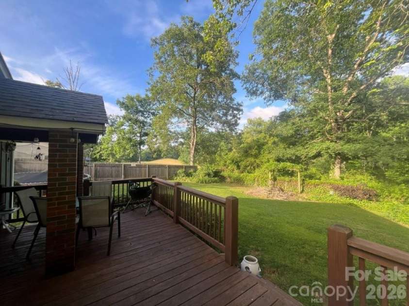325 Ewbank Road, Etowah, NC 28729.  MLS# CAR4411444, YatesRealty ID 43546. BACK PORCH