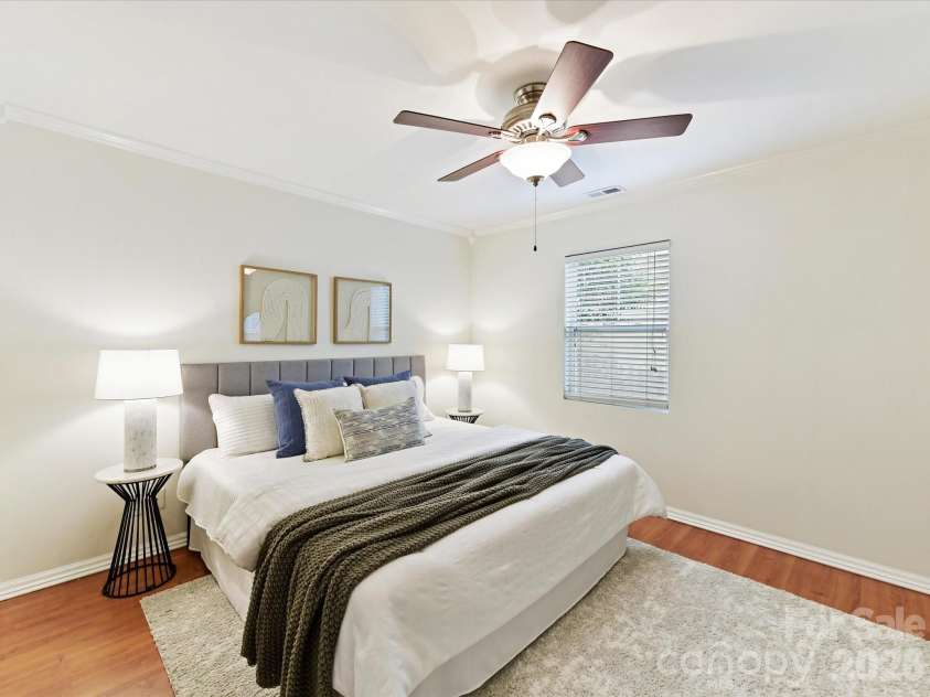 2028 Hamorton Place, Charlotte, NC 28205.  MLS# CAR4411958, YatesRealty ID 43549. Primary bedroom with en suite bath