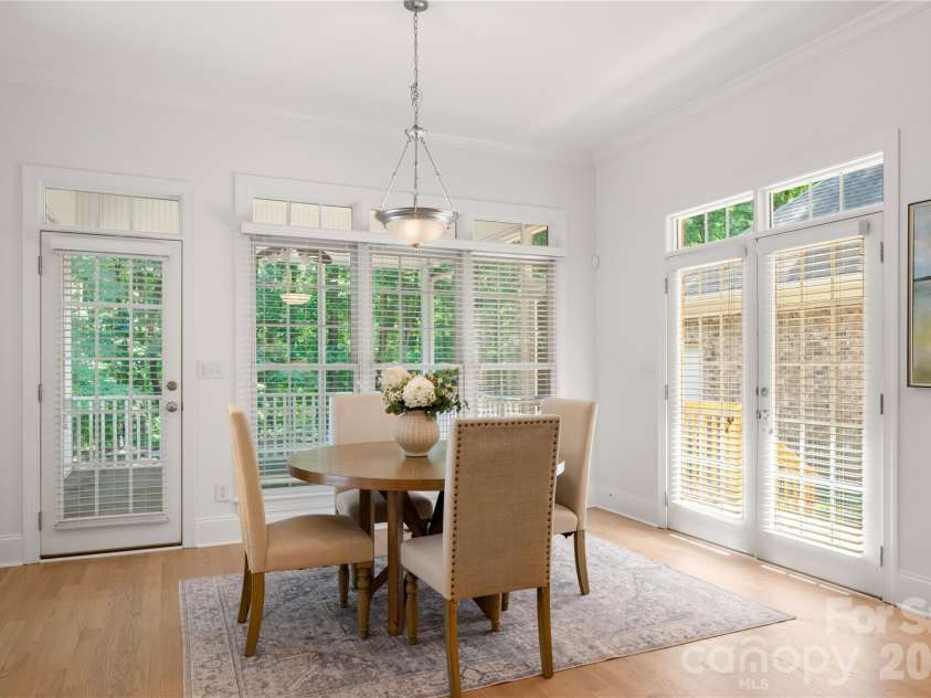 868 Savile Lane, Fort Mill, SC 29715.  MLS# CAR4409801, YatesRealty ID 43556. Breakfast area