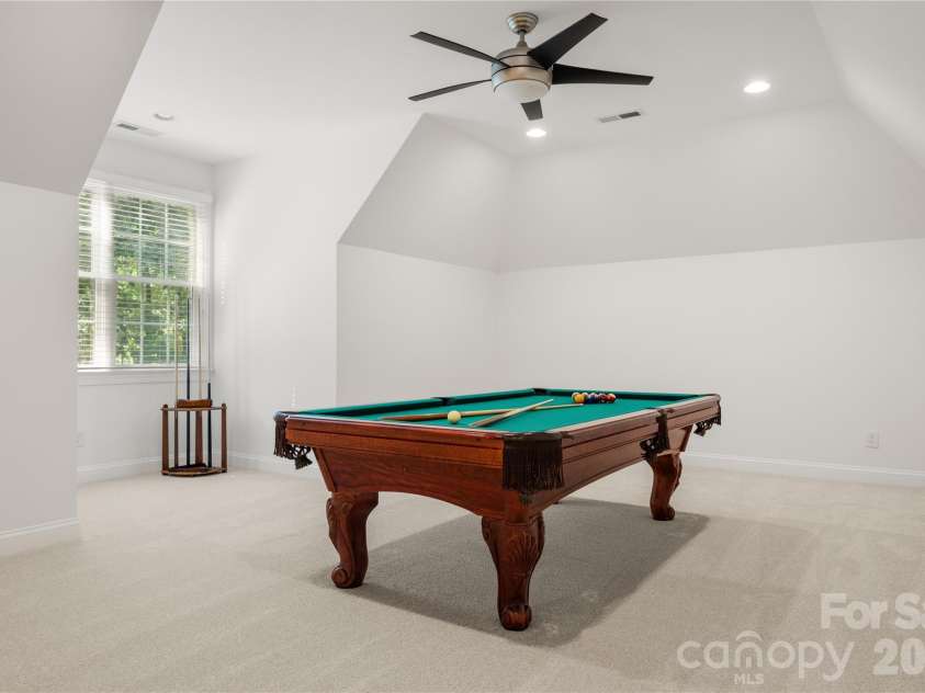 868 Savile Lane, Fort Mill, SC 29715.  MLS# CAR4409801, YatesRealty ID 43556. Complete with pool table
