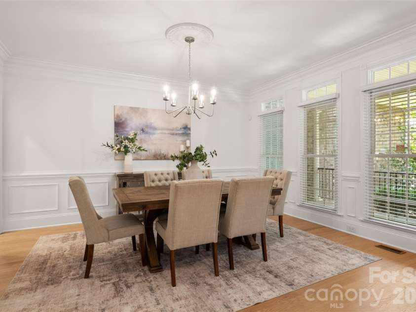 868 Savile Lane, Fort Mill, SC 29715.  MLS# CAR4409801, YatesRealty ID 43556. Expansive dining room