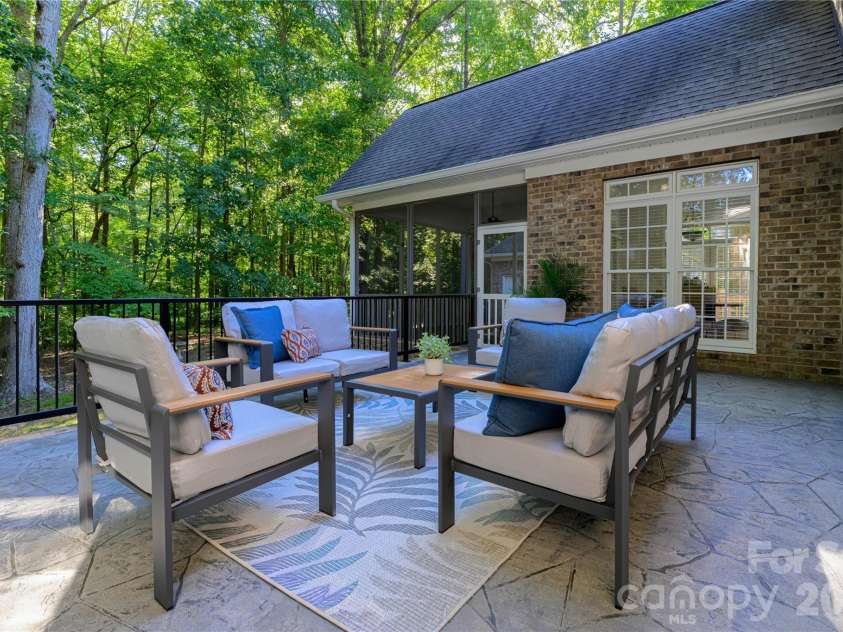 868 Savile Lane, Fort Mill, SC 29715.  MLS# CAR4409801, YatesRealty ID 43556. Expansive Patio for Extended Entertainment