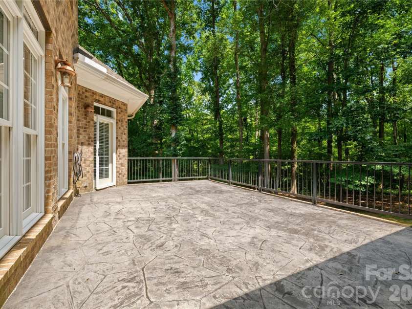 868 Savile Lane, Fort Mill, SC 29715.  MLS# CAR4409801, YatesRealty ID 43556. Large back patio