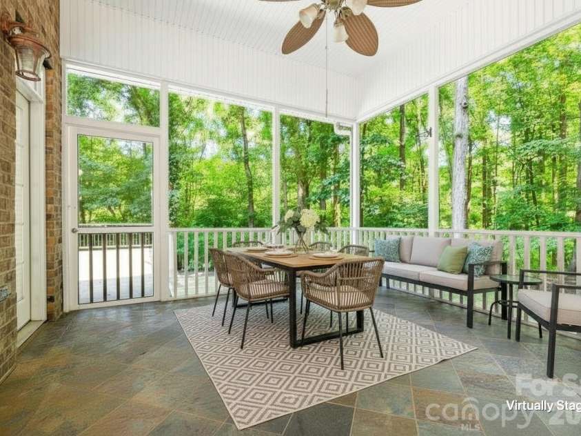 868 Savile Lane, Fort Mill, SC 29715.  MLS# CAR4409801, YatesRealty ID 43556. Porch Access Through Kitchen and Outdoors