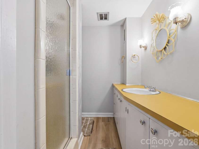 1659 maple Avenue, Albemarle, NC 28001.  MLS# CAR4409769, YatesRealty ID 43559. Basement bathroom