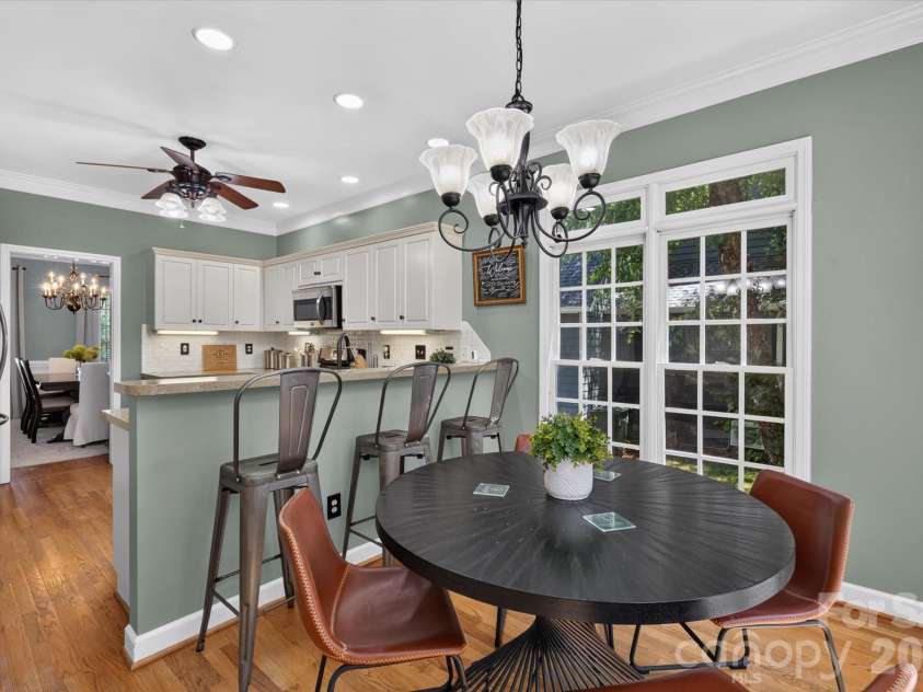 1235 Old Coach Lane, Rock Hill, SC 29732.  MLS# CAR4411196, YatesRealty ID 43586. Kitchen eating area