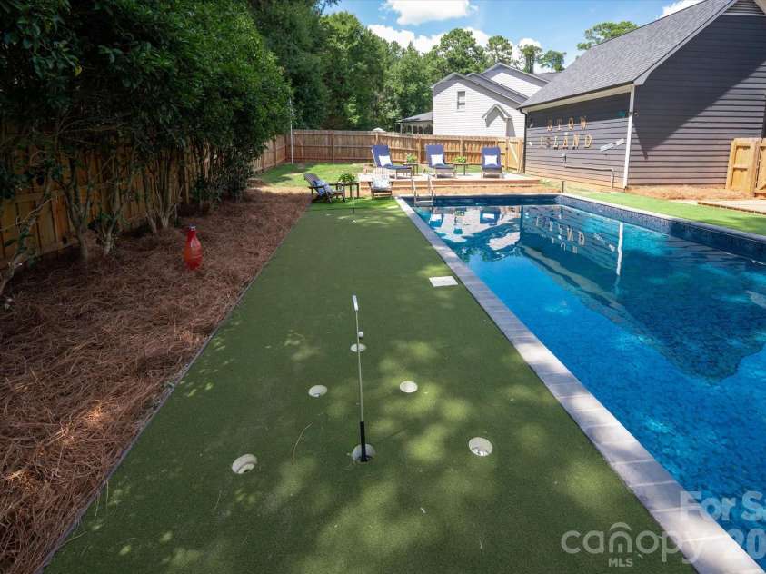 1235 Old Coach Lane, Rock Hill, SC 29732.  MLS# CAR4411196, YatesRealty ID 43586. Putting green