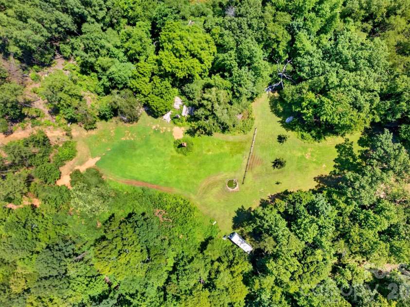 929 Camp Creek Road, Union Mills, NC 28167.  MLS# CAR4412648, YatesRealty ID 43599. Aerial