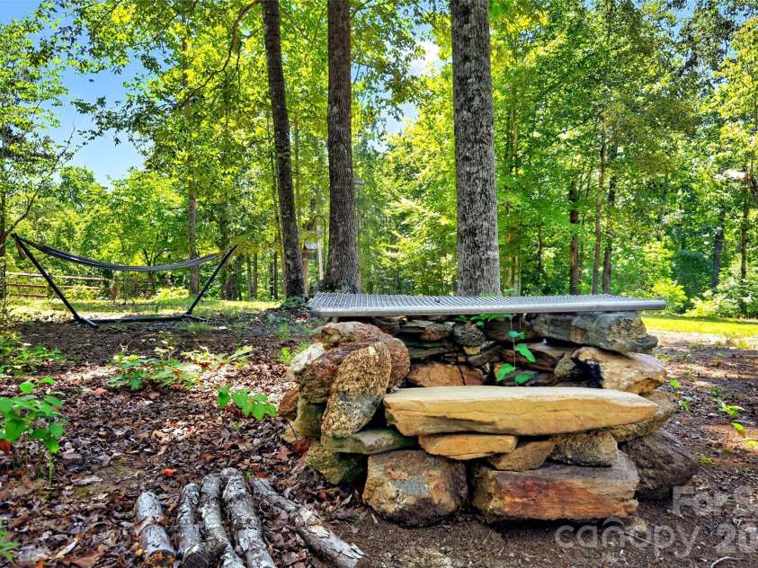 929 Camp Creek Road, Union Mills, NC 28167.  MLS# CAR4412648, YatesRealty ID 43599. Fire pit