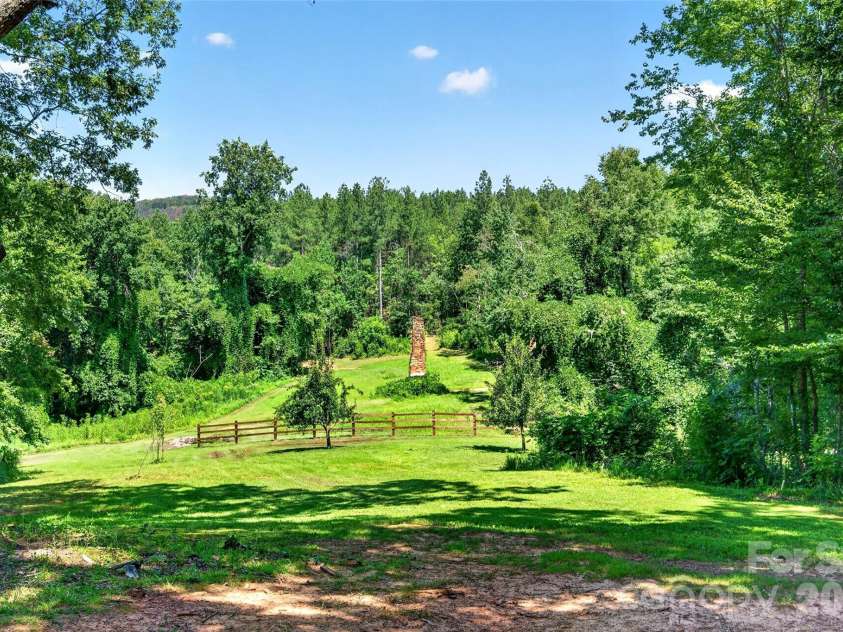 929 Camp Creek Road, Union Mills, NC 28167.  MLS# CAR4412648, YatesRealty ID 43599. Land looking north